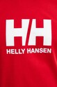 Bavlnené tričko Helly Hansen HH LOGO 30396 červená