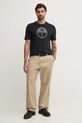 North Sails t-shirt in cotone 692972 nero AW24