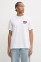 Odzież Converse t-shirt bawełniany 10026674.A02 beżowy