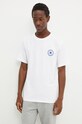 Îmbrăcăminte Converse tricou din bumbac 10026700.A02 alb