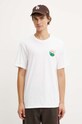 Converse tricou din bumbac 10026672.A01 alb AW24
