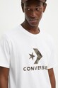 Converse tricou din bumbac alb 10026684.A02