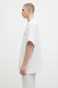 Хлопковая футболка Carhartt WIP S/S American Script I029956.482XX серый AW24