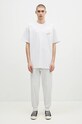 Хлопковая футболка Carhartt WIP S/S American Script I029956.482XX серый