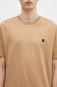 Хлопковая футболка Carhartt WIP S/S Madison зелёный I033000.2I7XX