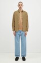 Хлопковая футболка Carhartt WIP S/S Madison I033000.2I7XX зелёный