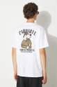 Îmbrăcăminte Carhartt WIP tricou din bumbac S/S Inspector I033966.02XX alb