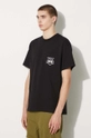 Carhartt WIP tricou din bumbac S/S Heart Train Pocket negru I033979.89XX