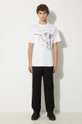 Carhartt WIP cotton t-shirt S/S Pepe Be Nice I033983.00AXX white AW24