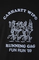 Carhartt WIP cotton t-shirt S/S Fun Run I033986.2HAXX black
