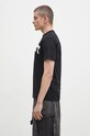 Памучна тениска Carhartt WIP S/S University I034851.0D2XX черен AW24