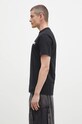 Pamučna majica Carhartt WIP S/S University Script I034852.0D2XX crna AW24