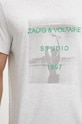 ZADIG&VOLTAIRE tricou din bumbac JMTS00658 gri