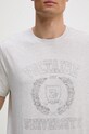 ZADIG&VOLTAIRE t-shirt bawełniany JMTS00663 szary