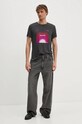 ZADIG&VOLTAIRE t-shirt bawełniany JMTS00649 szary AW24