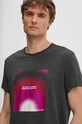 ZADIG&VOLTAIRE t-shirt bawełniany szary JMTS00649