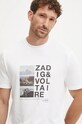 ZADIG&VOLTAIRE tricou din bumbac alb JMTS00659
