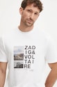 Bavlněné tričko ZADIG&VOLTAIRE bílá JMTS00659