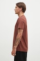 Бавовняна футболка Fred Perry Crew Neck T-Shirt M1600.W52 коричневий AW24