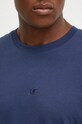 Champion t-shirt bawełniany 220279 granatowy