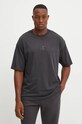 Champion tricou din bumbac gri 220282