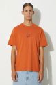 Clothing C.P. Company cotton t-shirt 30/1 Jersey Bold British Sailor 17CMTS167A005100W brown