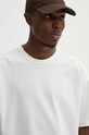 C.P. Company t-shirt bawełniany 20/1 Jersey Boxy Logo biały 17CMTS181A005697G