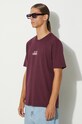 Βαμβακερό μπλουζάκι C.P. Company 24/1 Jersey Pencil Effect Graphics μωβ 17CMTS242A005431G