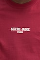 Sixth June tricou din bumbac 25498. burgundia