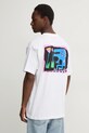 Volcom pamut póló x ARTHUR LONGO fehér A4332413