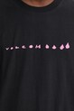 Volcom t-shirt bawełniany x ARTHUR LONGO A4332413 czarny