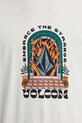 Бавовняна футболка Volcom A5032401 бежевий