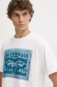 Levi's tricou din bumbac alb 16143.1572