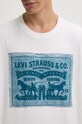 Levi's t-shirt bawełniany 16143.1572 biały