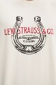 Levi's tricou din bumbac 16143.1651 bej