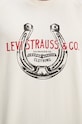 Levi's t-shirt bawełniany 16143.1651 beżowy