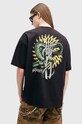 Abbigliamento AllSaints t-shirt in cotone KRAIT SS CREW M018PB nero