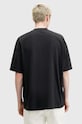 Îmbrăcăminte AllSaints tricou din bumbac BURDEN M021PB negru
