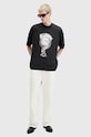 AllSaints tricou din bumbac BURDEN M021PB