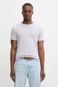 Бавовняна футболка AllSaints TONIC бавовна фіолетовий M028JB