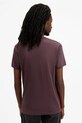 Îmbrăcăminte AllSaints tricou din bumbac TONIC M028JB violet