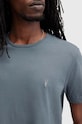Бавовняна футболка AllSaints TONIC M028JB блакитний SS25