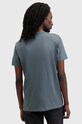 Одяг Бавовняна футболка AllSaints TONIC M028JB блакитний