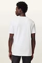 Oblečení Bavlněné tričko AllSaints BRACE M030JB bílá