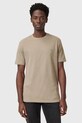 AllSaints t-shirt bawełniany BRACE bawełna beżowy M030JB