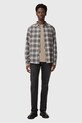 AllSaints t-shirt bawełniany BRACE M030JB beżowy