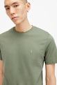 Бавовняна футболка AllSaints BRACE M030JB зелений AA00