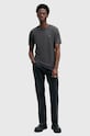 Памучна тениска AllSaints BRACE сив M030JB