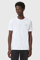 AllSaints t-shirt bawełniany BRACE 3-pack biały M031JB