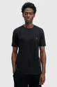 AllSaints t-shirt bawełniany BRACE 3-pack M031JB niebieski AW24